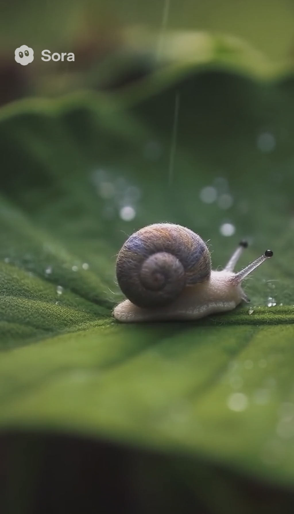 The Snail and the Raindrop